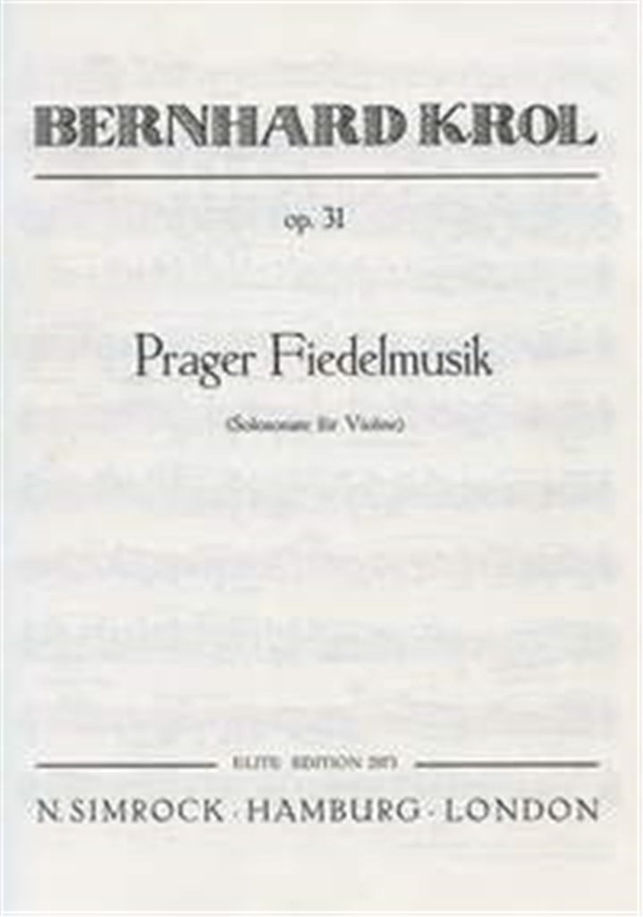 Prager Fiedelmusik op. 31